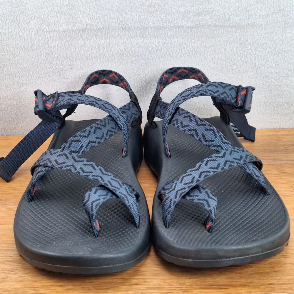 Chaco Z/2 Classic Men's 11 Stepped Navy Adjustable Sport Sandals Toe Strap